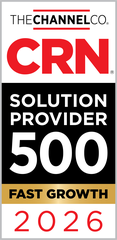 CRN Solution Provider 500 Fast Growth 2026 badge
