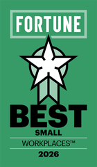 Fortune Best Small Workplaces 2026 badge
